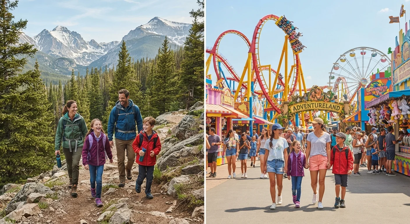 National Parks vs. Theme Parks: Which Family Vacation Actually Delivers More