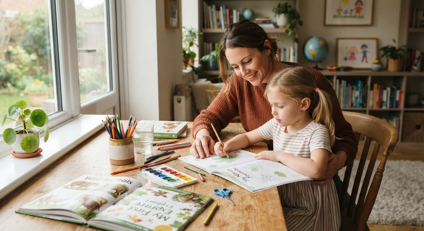 Structured vs. Child-Led Learning at Home